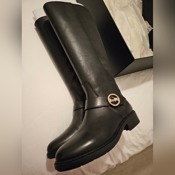 Coach leather riding boots - Picture 7 of 8